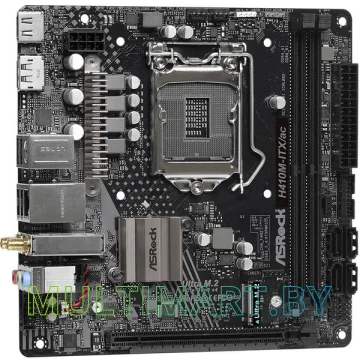 Материнская плата ASRock H410M-ITX/ac картинка 2